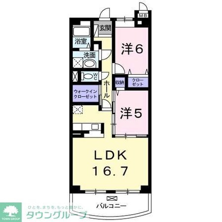 グレイスガーデンの物件間取画像